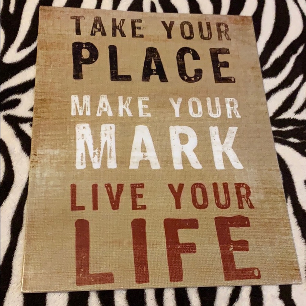 Quote Wall Art